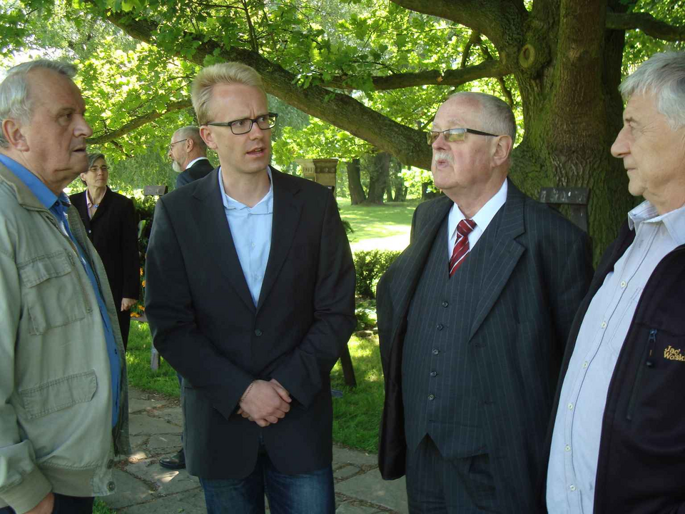 Gedenkfeier in Lidice